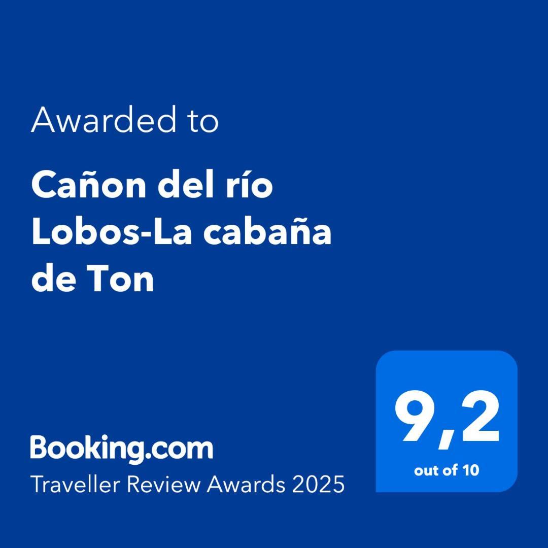 Canon Del Rio Lobos-La Cabana De Ton San Leonardo de Yagüe Εξωτερικό φωτογραφία